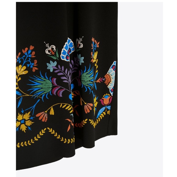 Zara Rubberized Print Dress NWT - Picture 4 of 12